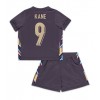 Baby Fußballbekleidung England Harry Kane #9 Auswärtstrikot EM 2024 Kurzarm (+ kurze hosen)
